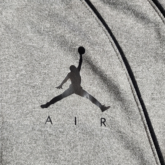 Nike Air Jordan Jumpman Boys Full Zip Sweatshirt Track Jacket Size Small - Picture 2 of 6